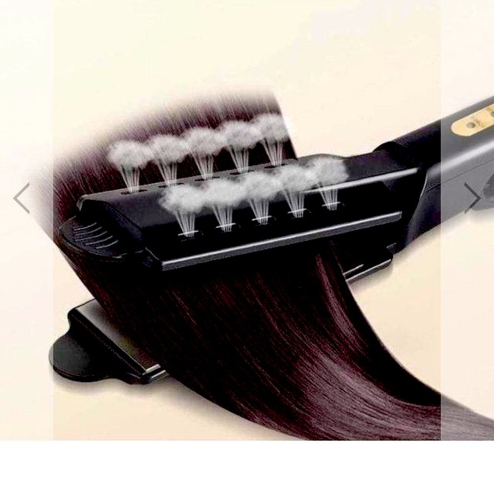 Diamond Flat IronMaterial titanium alloy widened panelDryWetHair&Sraightener